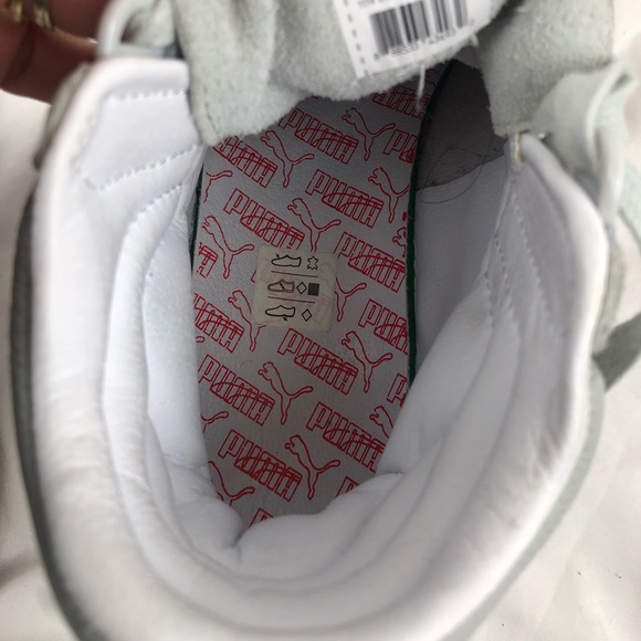 PUMA Mens Challenge Athletic Shoe Gray Sneaker High Top Size 8.5 - Picture 9 of 14